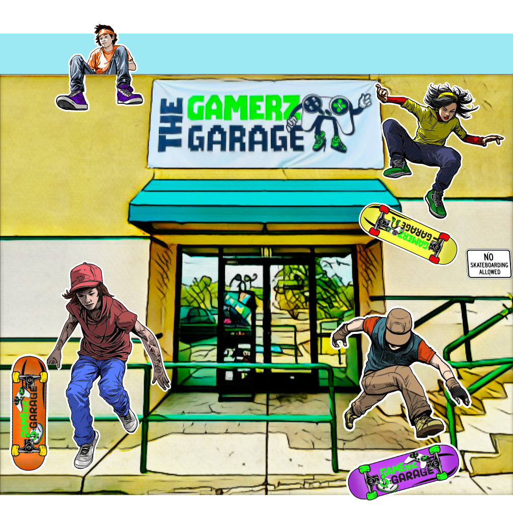 Gamerz Storefront Skate Tee